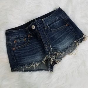 American Eagle High Rise Jean Shorts